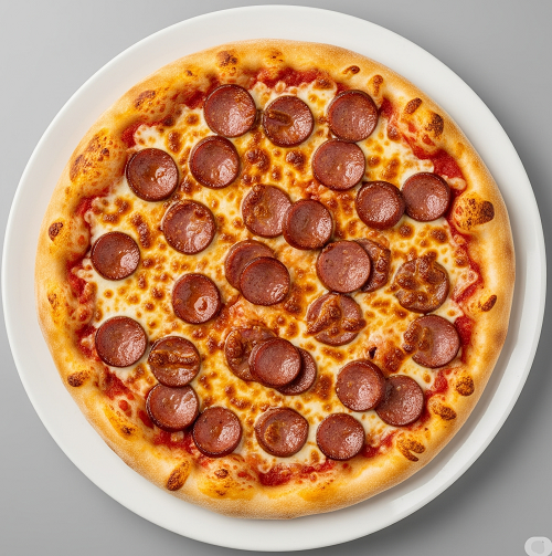 Smokey Sausage & Onions Pizza 