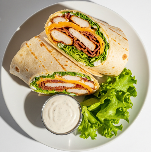 Peri Peri Chicken Kebab Wrap 