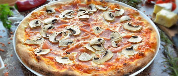 Funghi Pizza  16" 